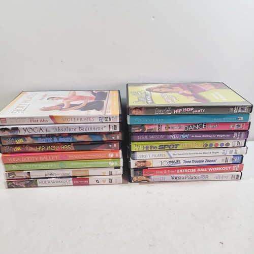 Fitness dvd lot - lot, pilates