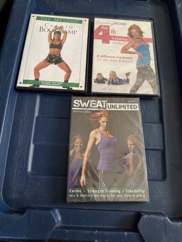 Excercise dance videos set - -,