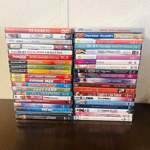 Fitness workout dvd - dvd, lot